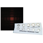 double axis diffraction grating sheet